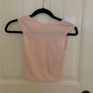 Target Pink Crop Top